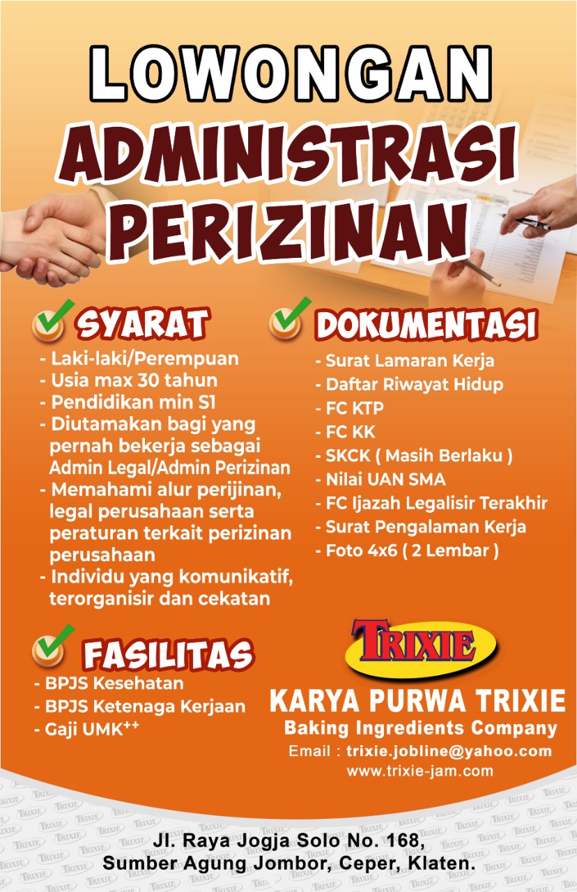 Admin Perizinan